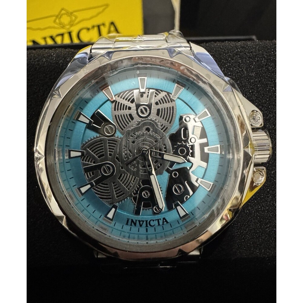 Invicta Vellic Objet D Art Watch w/ Skeleton Dial - 44mm. Steel (50379)